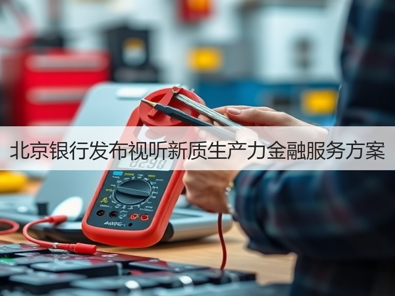 北京银行发布视听新质生产力金融服务方案
