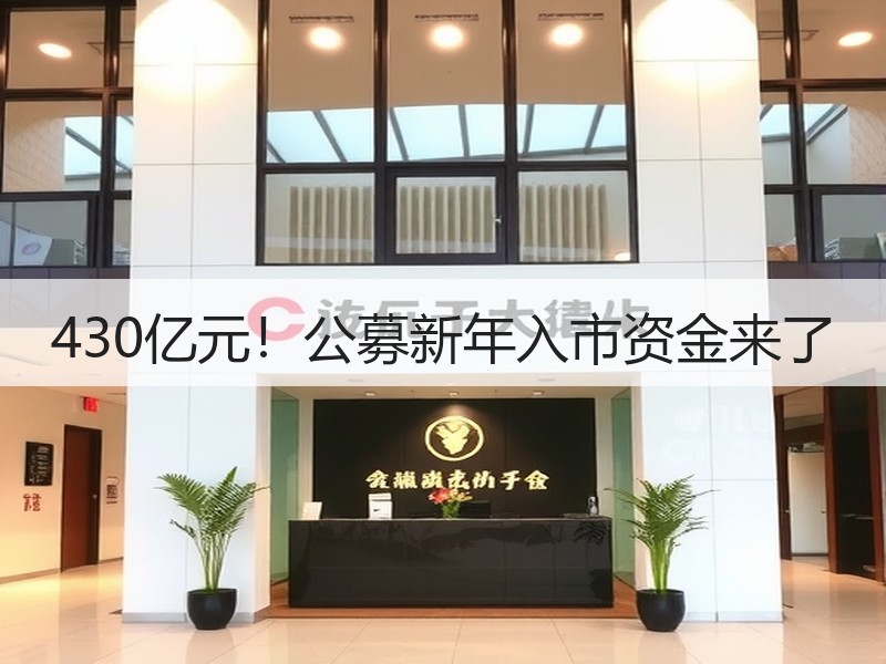 430亿元！公募新年入市资金来了