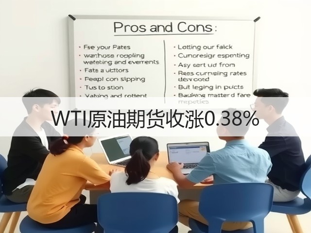 WTI原油期货收涨0.38%(图2)