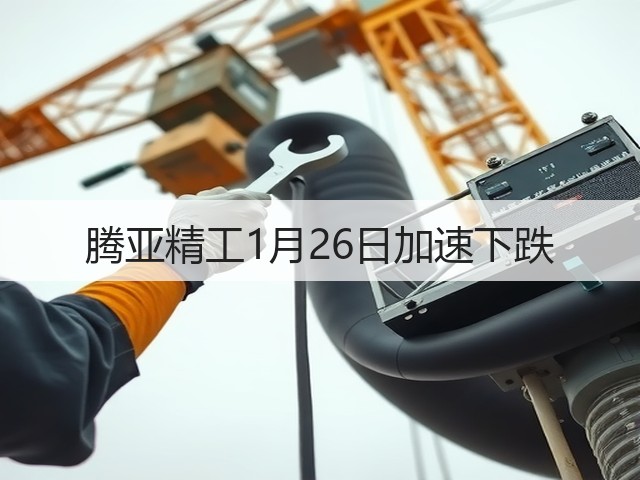 腾亚精工1月26日加速下跌(图1) 腾亚精工1月26日加速下跌(图1)