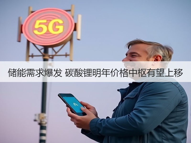 储能需求爆发 碳酸锂明年价格中枢有望上移