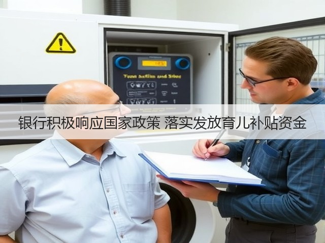 银行积极响应国家政策 落实发放育儿补贴资金(图3) 银行积极响应国家政策 落实发放育儿补贴资金(图3)