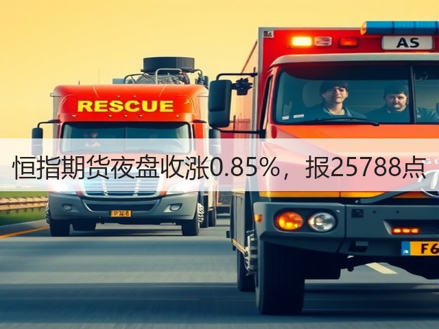 恒指期货夜盘收涨0.85%，报25788点(图2)