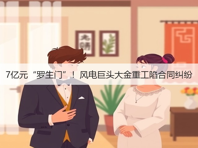 7亿元“罗生门”！风电巨头大金重工陷合同纠纷(图3)