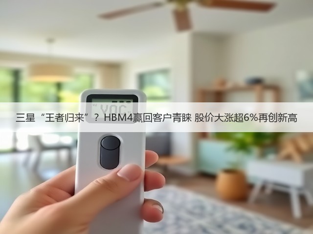 三星“王者归来”?HBM4赢回客户青睐 股价大涨超6%再创新高(图2) 三星“王者归来”?HBM4赢回客户青睐 股价大涨超6%再创新高(图2)