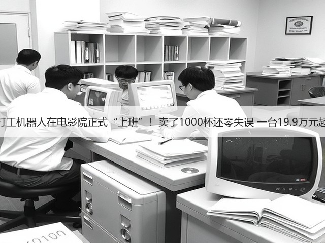 打工机器人在电影院正式“上班”!卖了1000杯还零失误 一台19.9万元起(图2) 打工机器人在电影院正式“上班”!卖了1000杯还零失误 一台19.9万元起(图2)