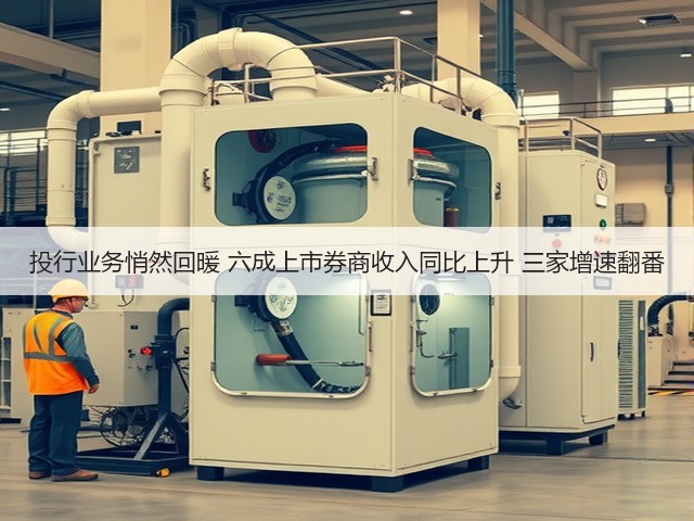 投行业务悄然回暖 六成上市券商收入同比上升 三家增速翻番(图1)