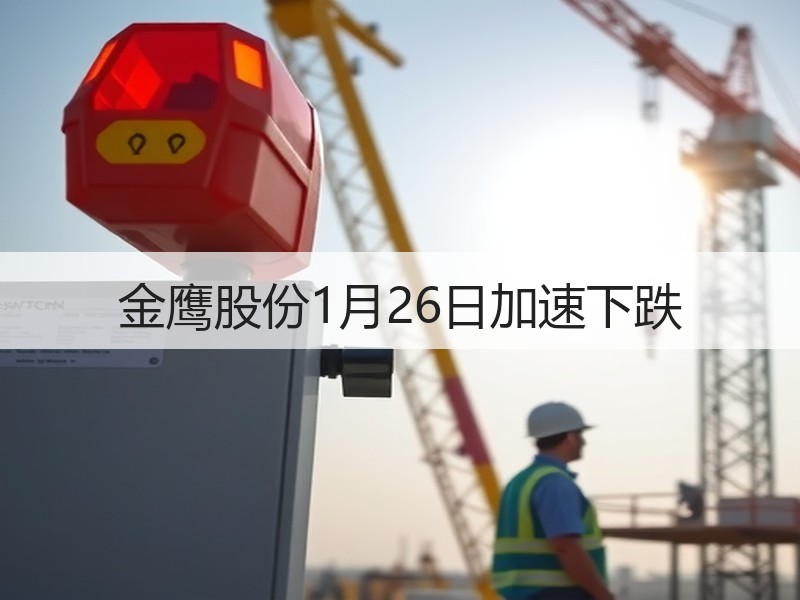 金鹰股份1月26日加速下跌
