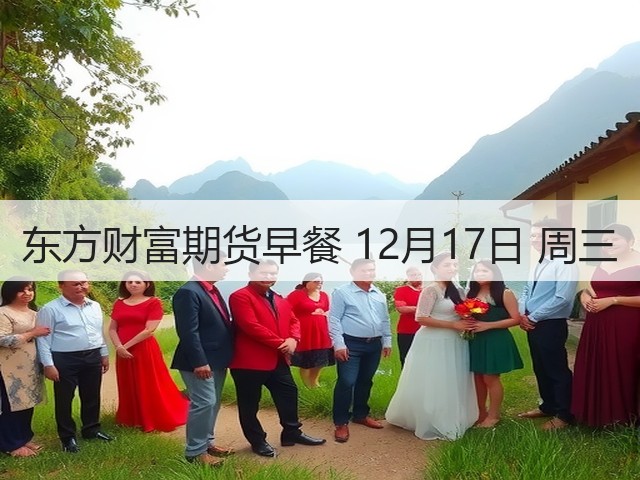 东方财富期货早餐 12月17日 周三(图3) 东方财富期货早餐 12月17日 周三(图3)