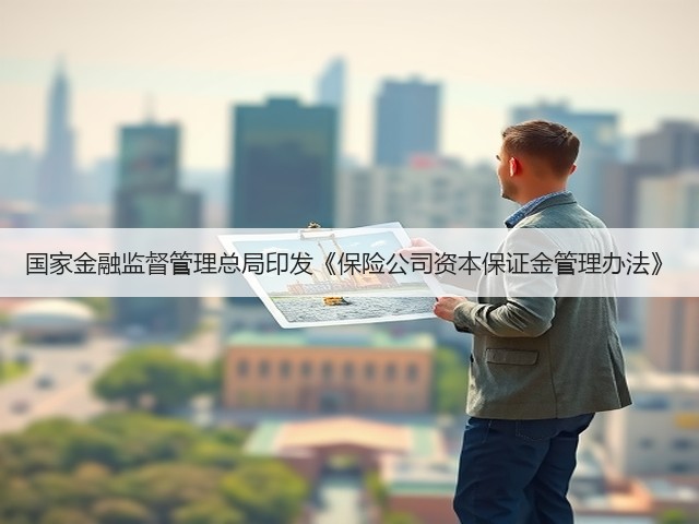 国家金融监督管理总局印发《保险公司资本保证金管理办法》(图2) 国家金融监督管理总局印发《保险公司资本保证金管理办法》(图2)