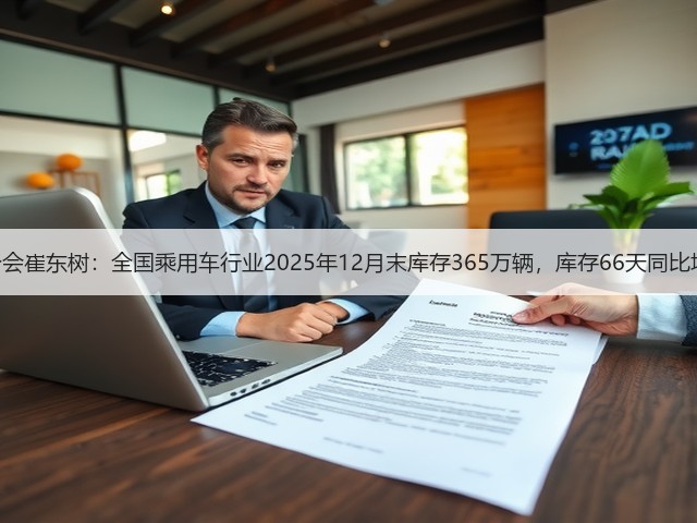 乘联分会崔东树：全国乘用车行业2025年12月末库存365万辆，库存66天同比增20天(图3)