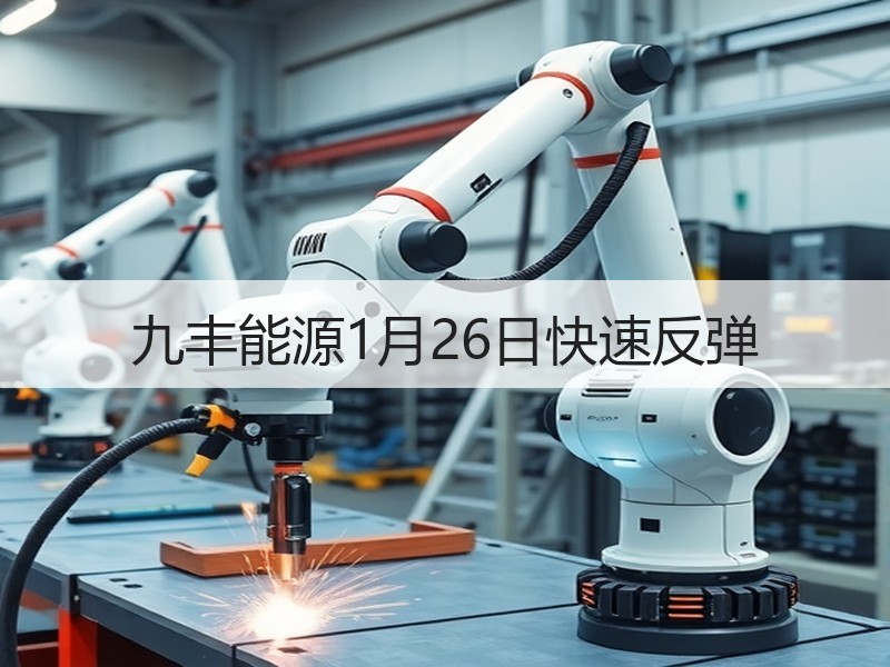 九丰能源1月26日快速反弹