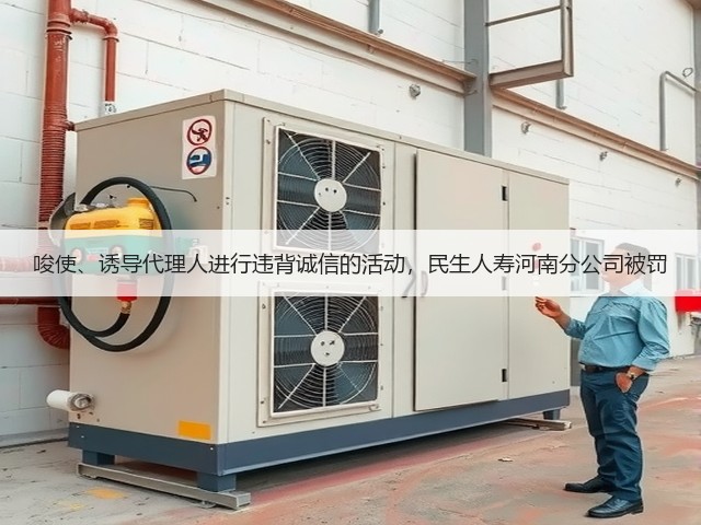 唆使、诱导代理人进行违背诚信的活动，民生人寿河南分公司被罚(图1)