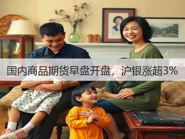 国内商品期货早盘开盘，沪银涨超3%(图3)