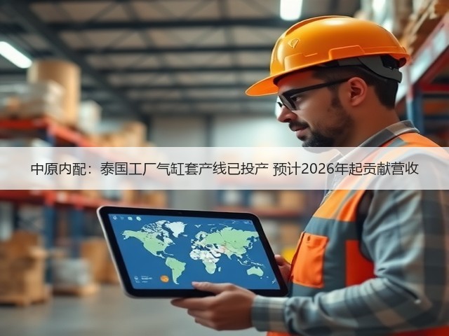 中原内配:泰国工厂气缸套产线已投产 预计2026年起贡献营收(图1) 中原内配:泰国工厂气缸套产线已投产 预计2026年起贡献营收(图1)