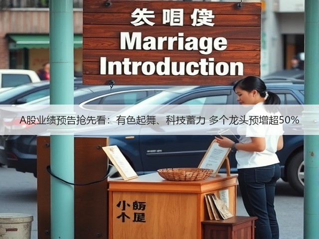 A股业绩预告抢先看:有色起舞、科技蓄力 多个龙头预增超50%(图1) A股业绩预告抢先看:有色起舞、科技蓄力 多个龙头预增超50%(图1)