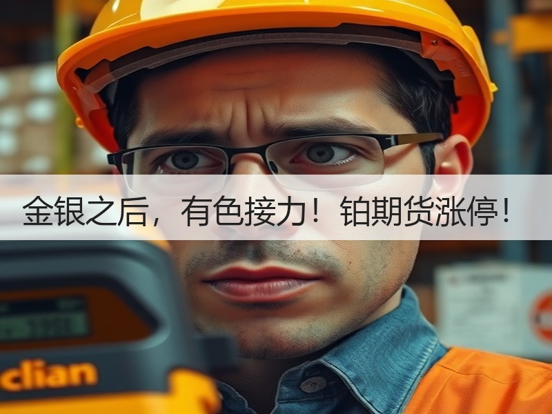 金银之后，有色接力！铂期货涨停！