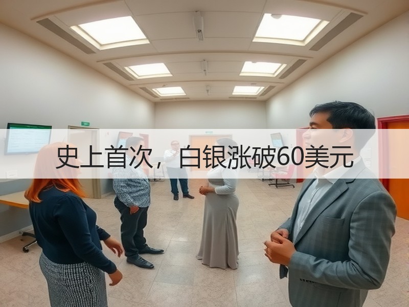 史上首次，白银涨破60美元