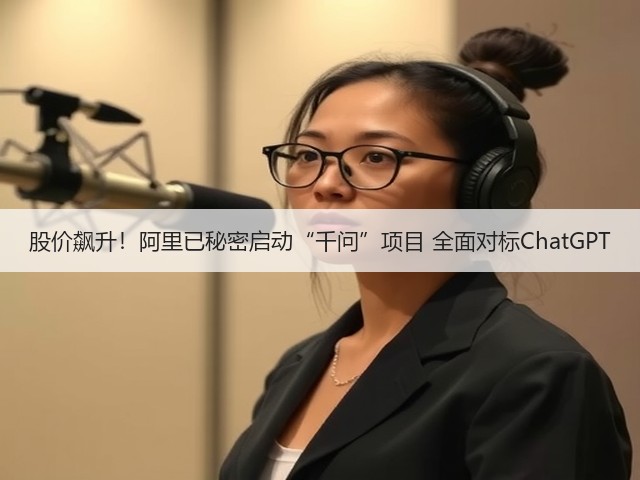 股价飙升!阿里已秘密启动“千问”项目 全面对标ChatGPT(图1) 股价飙升!阿里已秘密启动“千问”项目 全面对标ChatGPT(图1)