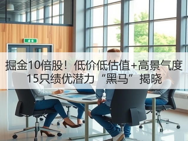 掘金10倍股!低价低估值+高景气度 15只绩优潜力“黑马”揭晓(图3) 掘金10倍股!低价低估值+高景气度 15只绩优潜力“黑马”揭晓(图3)