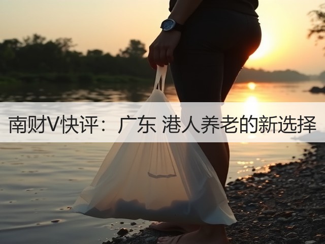 南财V快评:广东 港人养老的新选择(图1) 南财V快评:广东 港人养老的新选择(图1)