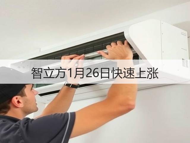 智立方1月26日快速上涨(图1) 智立方1月26日快速上涨(图1)