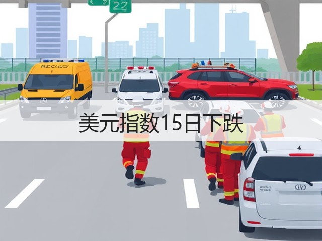 美元指数15日下跌(图1)