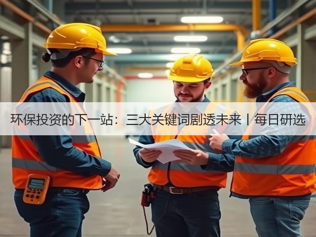 环保投资的下一站：三大关键词剧透未来丨每日研选(图3)
