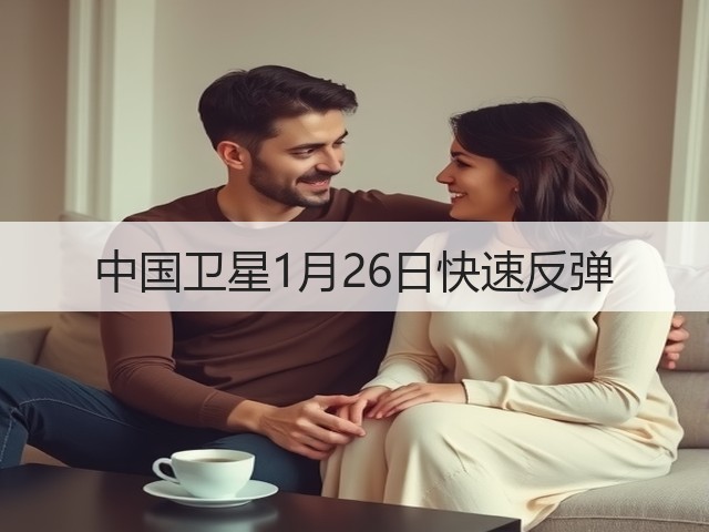 中国卫星1月26日快速反弹(图2) 中国卫星1月26日快速反弹(图2)