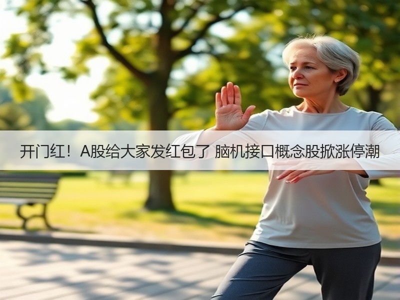开门红！A股给大家发红包了 脑机接口概念股掀涨停潮