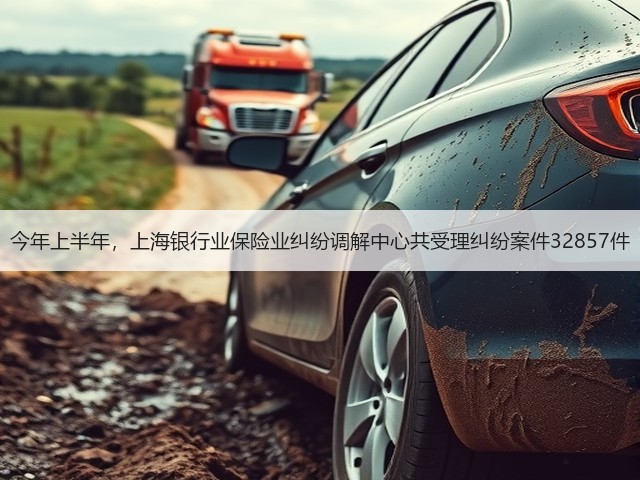 今年上半年，上海银行业保险业纠纷调解中心共受理纠纷案件32857件(图3)