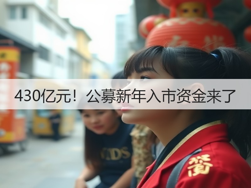 430亿元！公募新年入市资金来了