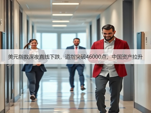美元指数深夜直线下跌,道指突破46000点,中国资产拉升(图3) 美元指数深夜直线下跌,道指突破46000点,中国资产拉升(图3)
