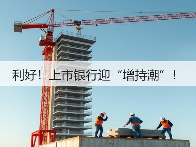 利好!上市银行迎“增持潮”!(图2) 利好!上市银行迎“增持潮”!(图2)