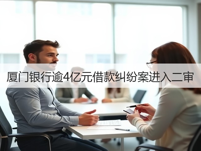 厦门银行逾4亿元借款纠纷案进入二审(图1) 厦门银行逾4亿元借款纠纷案进入二审(图1)