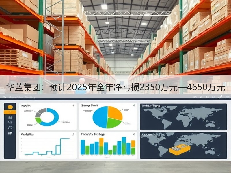 华蓝集团：预计2025年全年净亏损2350万元—4650万元
