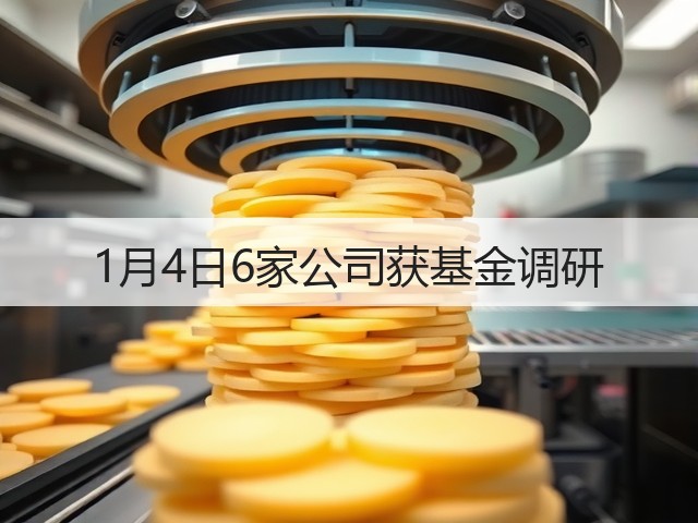 1月4日6家公司获基金调研(图2) 1月4日6家公司获基金调研(图2)