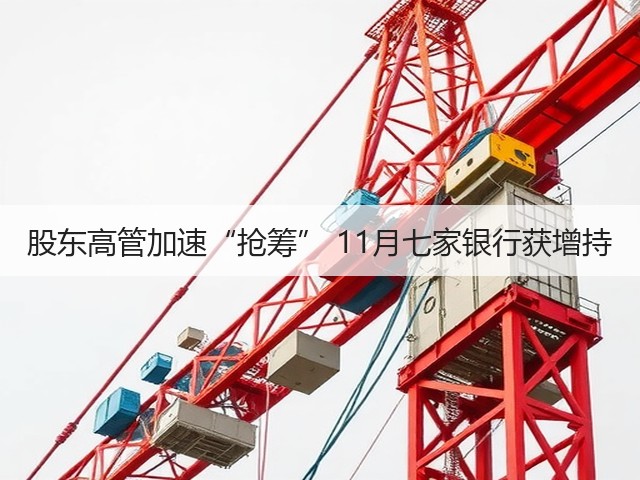 股东高管加速“抢筹” 11月七家银行获增持(图3)