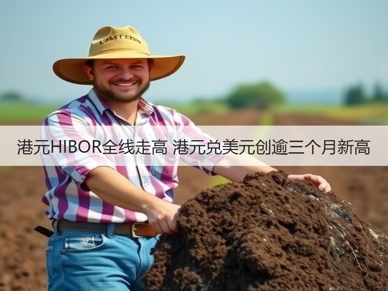 港元HIBOR全线走高 港元兑美元创逾三个月新高