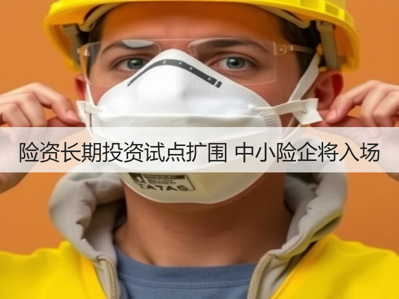 险资长期投资试点扩围 中小险企将入场
