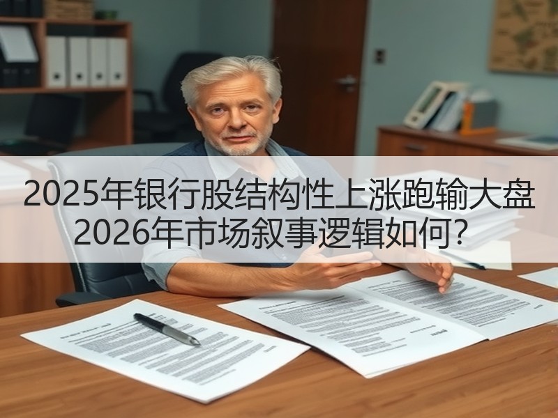 2025年银行股结构性上涨跑输大盘 2026年市场叙事逻辑如何？