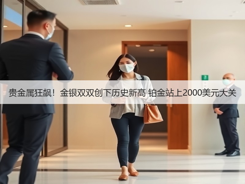 贵金属狂飙！金银双双创下历史新高 铂金站上2000美元大关