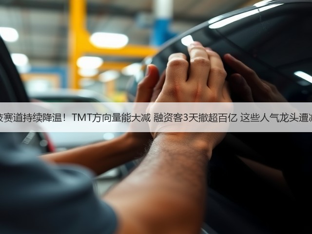 科技赛道持续降温!TMT方向量能大减 融资客3天撤超百亿 这些人气龙头遭减持(图2) 科技赛道持续降温!TMT方向量能大减 融资客3天撤超百亿 这些人气龙头遭减持(图2)