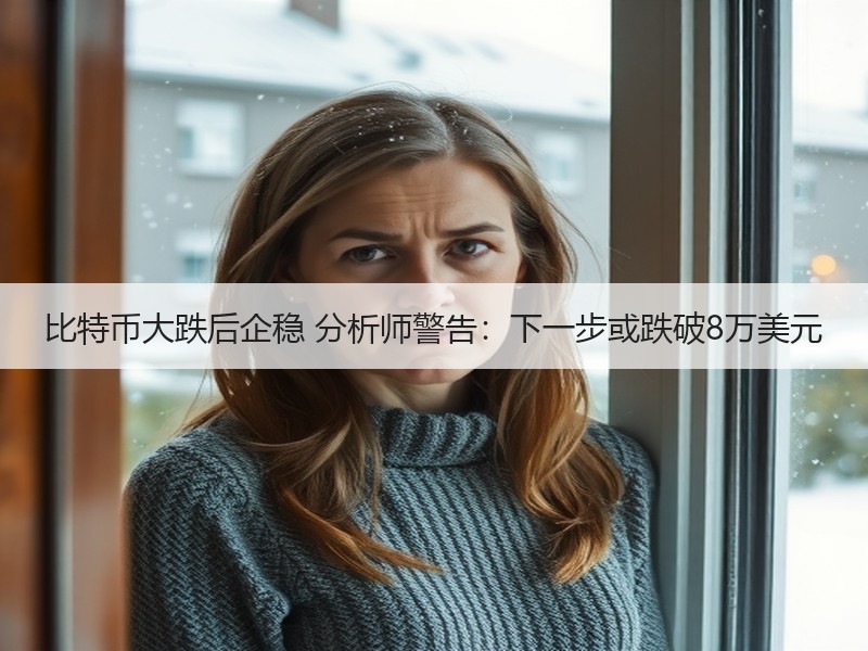 比特币大跌后企稳 分析师警告：下一步或跌破8万美元