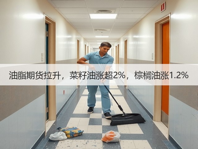 油脂期货拉升，菜籽油涨超2%，棕榈油涨1.2%(图2)