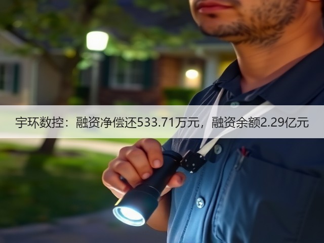 宇环数控:融资净偿还533.71万元,融资余额2.29亿元(图2) 宇环数控:融资净偿还533.71万元,融资余额2.29亿元(图2)