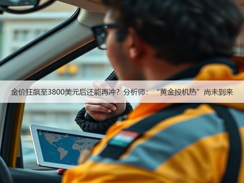 金价狂飙至3800美元后还能再冲？分析师：“黄金投机热”尚未到来