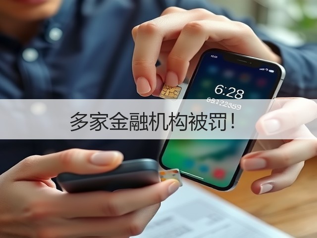 多家金融机构被罚!(图2) 多家金融机构被罚!(图2)