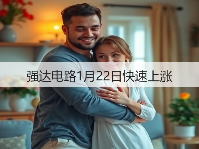 强达电路1月22日快速上涨(图3) 强达电路1月22日快速上涨(图3)