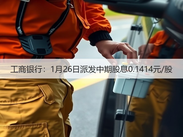 工商银行:1月26日派发中期股息0.1414元/股(图3) 工商银行:1月26日派发中期股息0.1414元/股(图3)